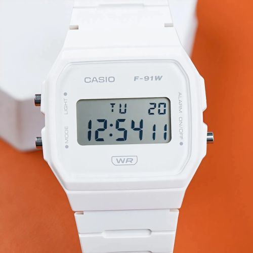 Đồng Hồ Casio 35.2 mm Unisex F-91WB-7ADF