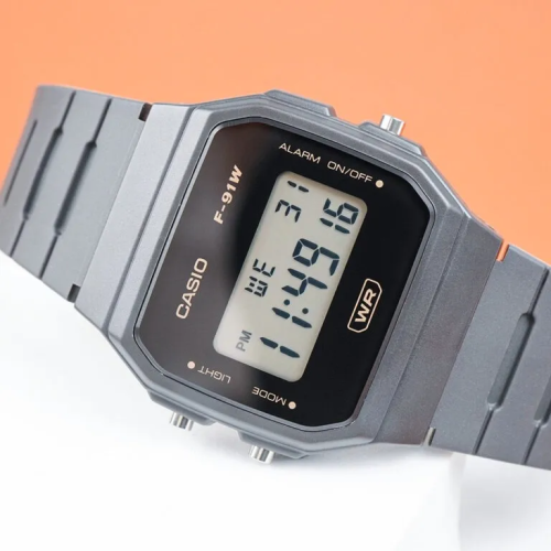 Đồng Hồ Casio 35.2 mm Unisex F-91WB-8ADF