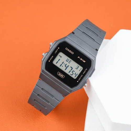 Đồng Hồ Casio 35.2 mm Unisex F-91WB-8ADF