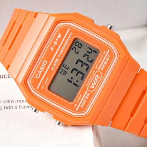 Đồng Hồ Casio 35mm Nam F-91WC-4A2EF
