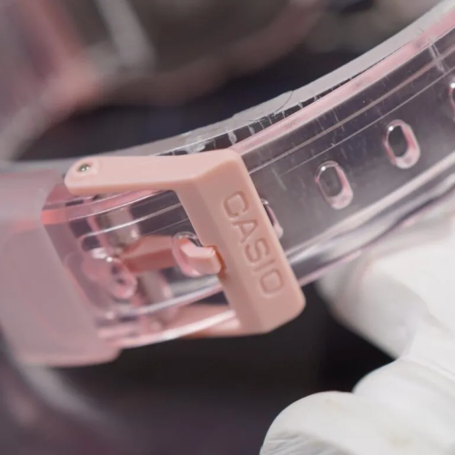 Đồng Hồ Casio 38.2 × 35.2 mm Nữ F-91WS-4DF