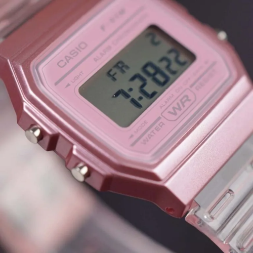 Đồng Hồ Casio 38.2 × 35.2 mm Nữ F-91WS-4DF