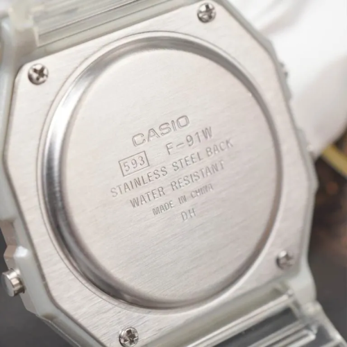 Đồng Hồ Casio 38.2 x 35.2 mm Unisex F-91WS-7DF