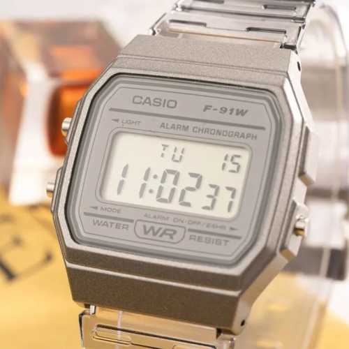 Đồng Hồ Casio 38.2 x 35.2 mm Unisex F-91WS-8HDF