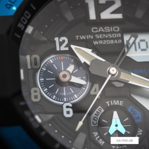 Đồng Hồ Casio Nam GA-1100-2BDR