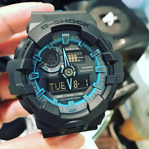 Đồng Hồ Casio 53.4mm Nam GA-700SE-1A2DR