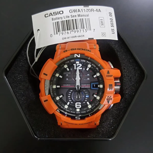 Đồng Hồ Casio Nam GW-A1100R-4ADR