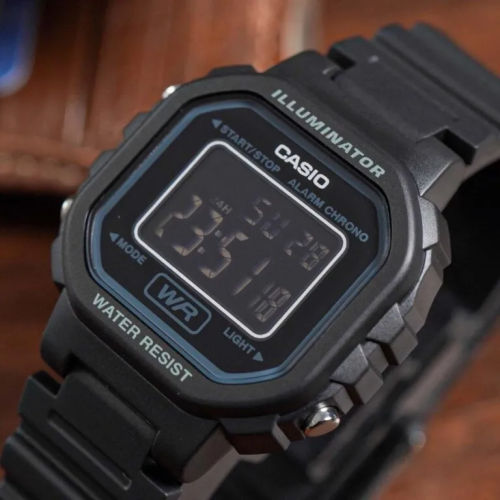 Đồng Hồ Casio 34.5 x 30.4 mm Nữ LA-20WH-1BDF