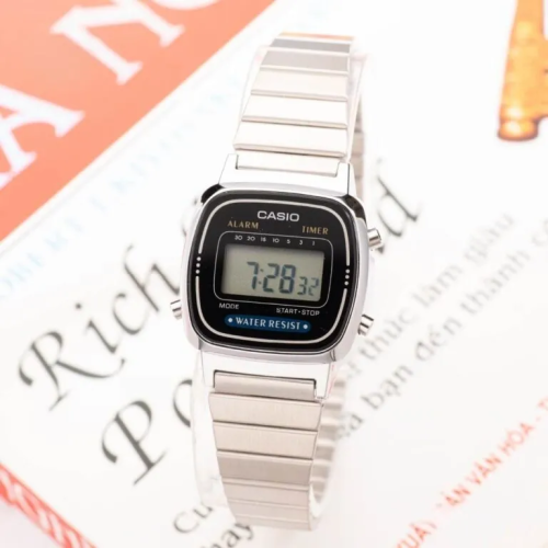 Đồng Hồ Casio 30.3 × 24.6 × 7.3 mm Nữ LA670WA-1DF