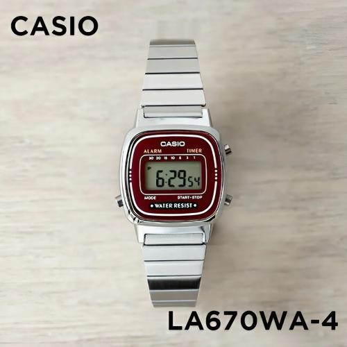 Đồng Hồ Casio 24.6mm Nữ LA670WA-4SDF