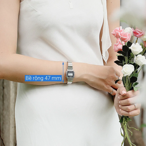 Đồng Hồ Casio 30.3 x 24.6 mm Nữ LA670WD-1DF