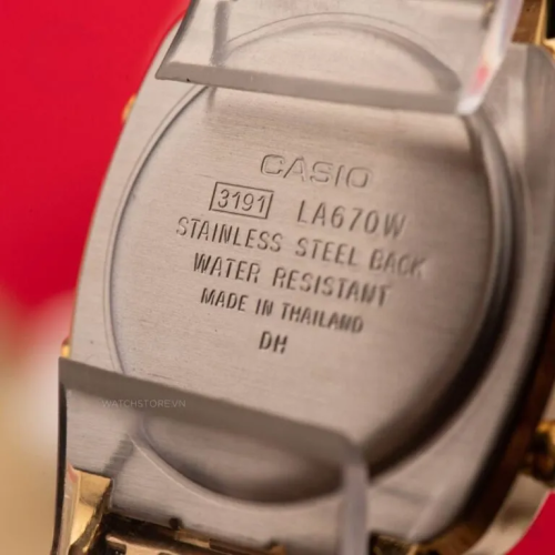 Đồng Hồ Casio Nữ LA670WGA-9DF