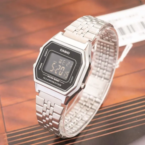 Đồng Hồ Casio 33.5 x 28.6 mm Nữ LA680WA-1BDF