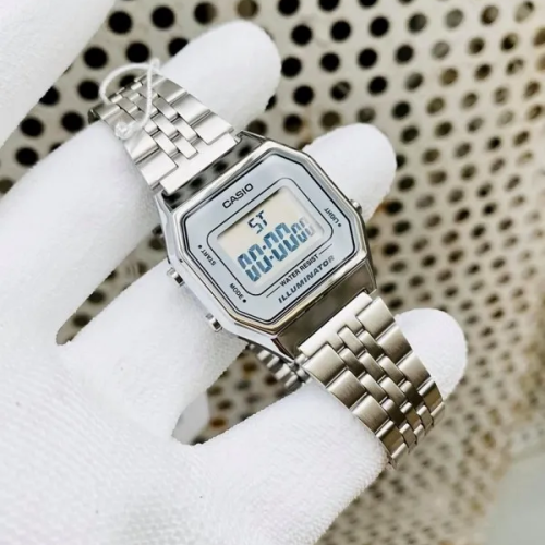Đồng Hồ Casio 33.5 x 28.6 mm Nữ LA680WA-7DF