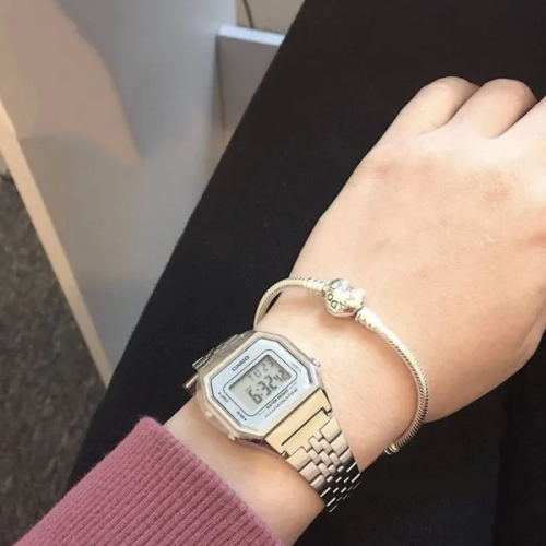 Đồng Hồ Casio 33.5 x 28.6 mm Nữ LA680WA-7DF