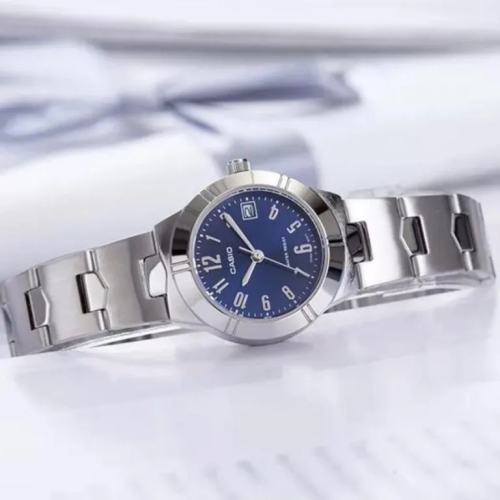 Đồng Hồ Casio 25mm Nữ LTP-1241D-2A2DF