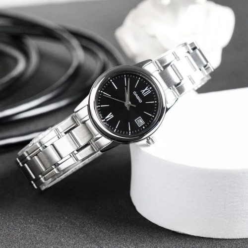 Đồng Hồ Casio 25mm Nữ LTP-V002D-1B3UDF