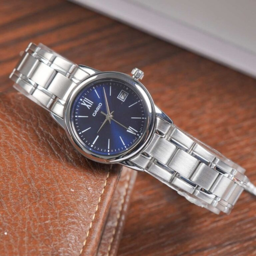 Đồng Hồ Casio 25mm Nữ LTP-V002D-2B3UDF