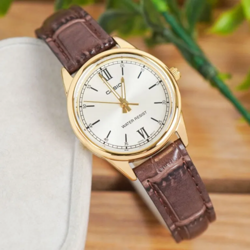 Đồng Hồ Casio 28mm Nữ LTP-V005GL-9BUDF