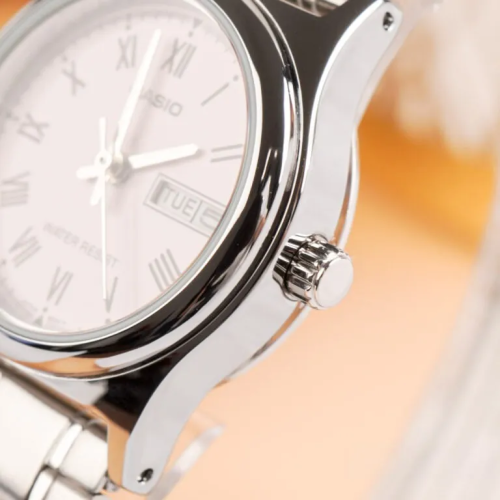 Đồng Hồ Casio 25mm Nữ LTP-V006D-4BUDF