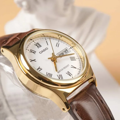 Đồng Hồ Casio 25mm Nữ LTP-V006GL-7BUDF