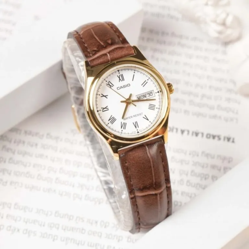 Đồng Hồ Casio 25mm Nữ LTP-V006GL-7BUDF