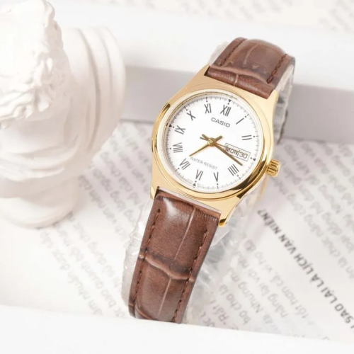 Đồng Hồ Casio 25mm Nữ LTP-V006GL-7BUDF