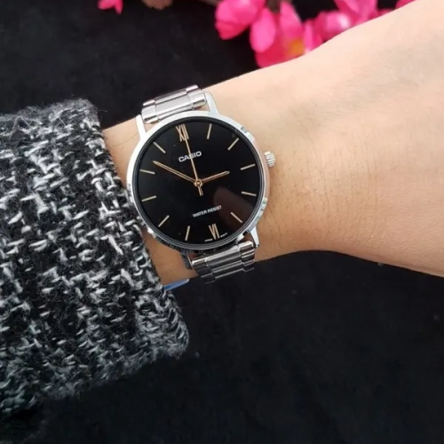 Đồng Hồ Casio 34mm Nữ LTP-VT01D-1BUDF