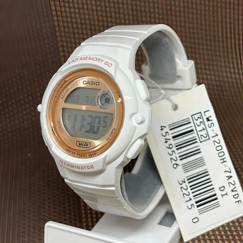 Đồng Hồ Casio 40.5mm Nữ LWS-1200H-7A2VDF