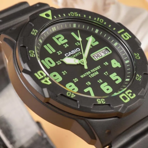 Đồng Hồ Casio 44.6mm Nam MRW-200H-3BVDF