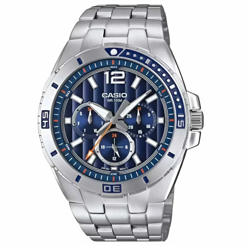 Đồng Hồ Casio 45.4mm Nam MTD-1060D-2AVDF