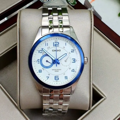 Đồng Hồ Casio 39mm Nam MTP-1353D-8B1VDF