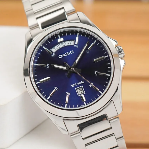 Đồng Hồ Casio 39.5mm Nam MTP-1370D-2A2VDF