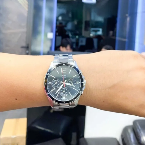 Đồng Hồ Casio 43.5mm Nam MTP-1374D-1AVDF