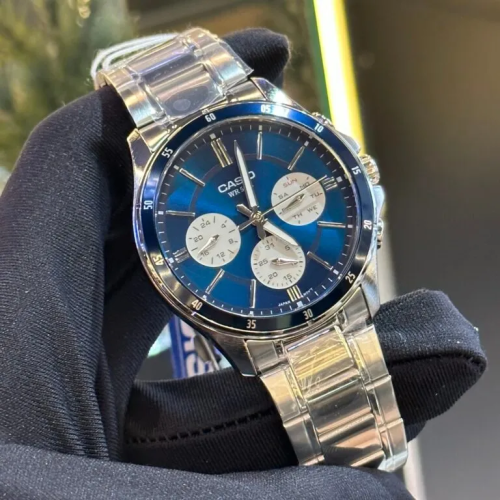 Đồng Hồ Casio 43.5 mm Nam MTP-1374D-2A3VDF