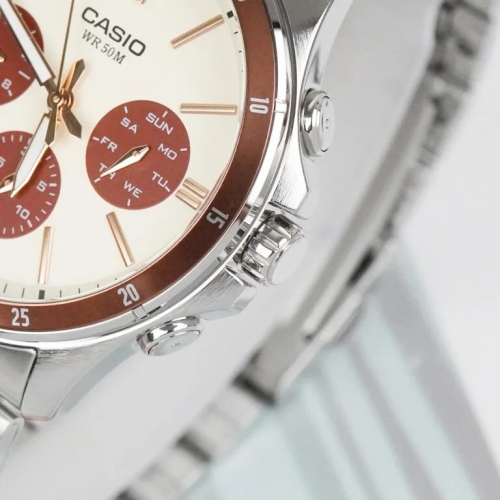 Đồng Hồ Casio 43.5 mm Nam MTP-1374D-5A2VDF