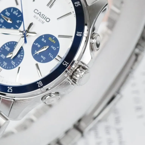 Đồng Hồ Casio 43.5 mm Nam MTP-1374D-7A2VDF