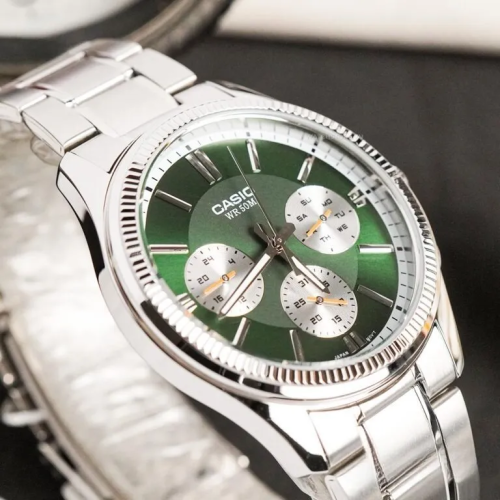 Đồng Hồ Casio 42mm Nam MTP-1375D-3AVDF