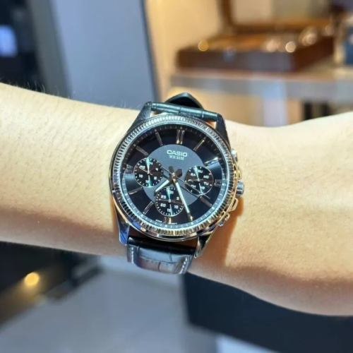 Đồng Hồ Casio 42mm Nam MTP-1375L-1AVDF