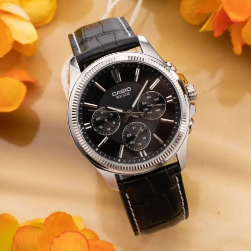 Đồng Hồ Casio 42mm Nam MTP-1375L-1AVDF