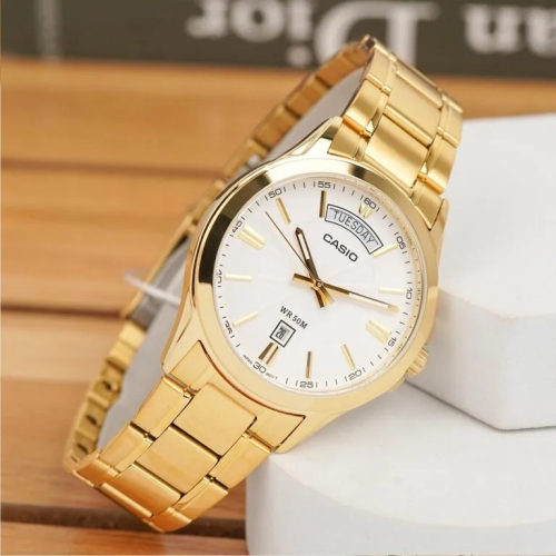 Đồng Hồ Casio 39.5mm Nam MTP-1381GD-7AVDF