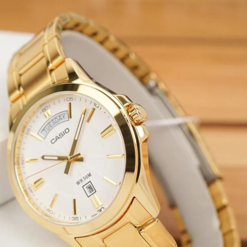 Đồng Hồ Casio 39.5mm Nam MTP-1381GD-7AVDF