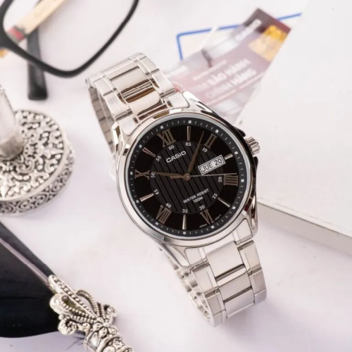 Đồng Hồ Casio 41mm Nam MTP-1384D-1AVDF