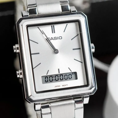Đồng Hồ Casio 42 x 30 mm Nam MTP-B205D-7EDF