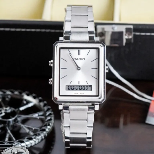 Đồng Hồ Casio 42 x 30 mm Nam MTP-B205D-7EDF