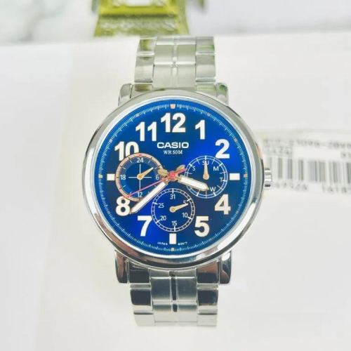 Đồng Hồ Casio 45mm Nam MTP-E309D-2B
