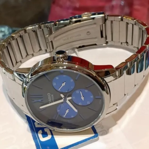 Đồng Hồ Casio 42mm Nam MTP-E312D-1B2