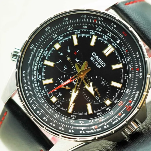 Đồng Hồ Casio 47.5mm Nam MTP-SW320L-1AVDF