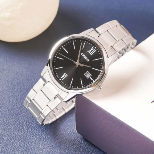 Đồng Hồ Casio 37mm Nam MTP-V002D-1B3UDF