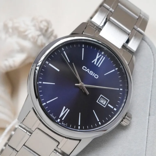 Đồng Hồ Casio 37mm Nam MTP-V002D-2B3UDF